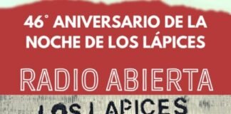 Conmemoración del 46° aniversario de la «Noche de los Lápices»: Radio abierta en la peatonal rivadavia