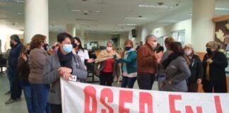 Empleados de OSEP seguirán con quite de colaboración el lunes