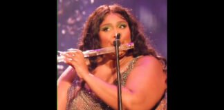 Histórico: Lizzo tocó una flauta de cristal de 200 años de antigüedad