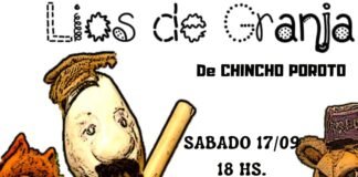 Obra de títeres «Lios de granja»