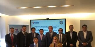 DUSSO: CAMYEN Y POWERCHINA FIRMARON UN CONVENIO PARA LA CONSTRUCCIÓN DE CUATRO PARQUES SOLARES EN CATAMARCA Ruben Dusso, Fernando Jalil