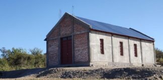 Preparan la inauguración de la capilla Virgen del Valle en El Mojón
