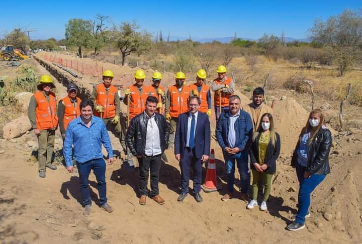 Recorrieron avances de obra del Acueducto Huaco
