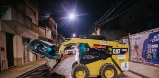 Se inició el Plan de Repavimentación de calles de todo el casco céntrico