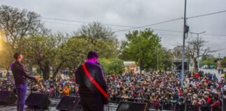 «Soy Joven Festival» en Valle Viejo a pesar del frio con gran concurrencia