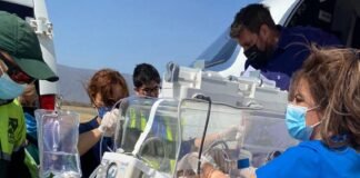 Traslado Sanitario de un bebé con cardiopatía congénita