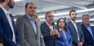 RA Intertrading empezó a producir en Catamarca con 100 trabajadores Gustavo Saadi, Raul Jalil, Lucia Corpacci, Lisando Alvarez,