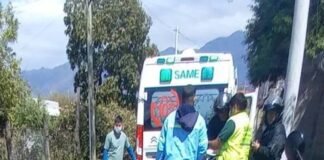 Motociclista murió en el acto tras caer violentamente