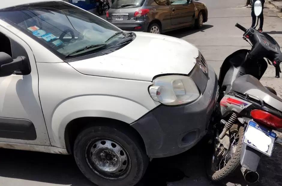 Siniestro vial moto