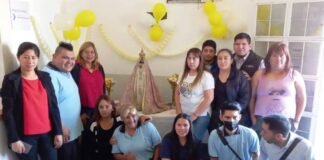 Continúan las visitas de la Virgen preparando las fiestas de diciembre