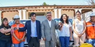 Entregan camionetas e instrumental para el fortalecimiento de los Centros de control Minero-Ambiental