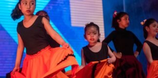 Gran presentación de los pequeños en el segundo día del Ponchito