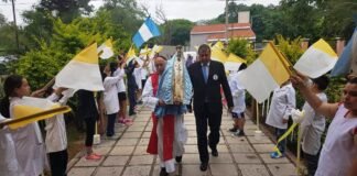 La imagen peregrina de la Virgen del Valle iniciará su visita a instituciones del medio