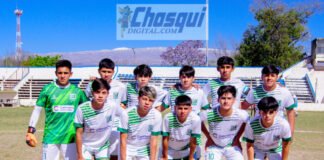 Las Chacras clasificó en el Sub 15