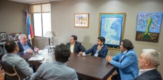 Llegó una comitiva chilena para trabajar sobre el Corredor Bioceánico Ferroviario