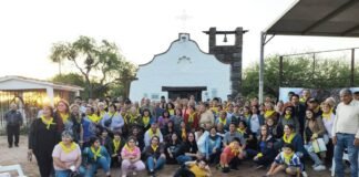 Peregrinos de Córdoba visitaron El Suncho