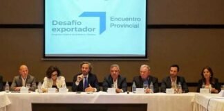 Cafiero presentó herramientas y desafíos para empresas Cafiero, Raul Jalil, Ruben Dusso, Lisandro Alvarez,