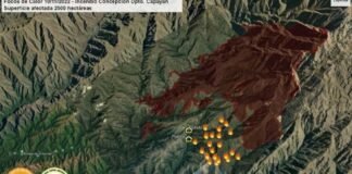 Continúan los trabajos de extinción de incendios