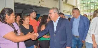 El Gobernador recorrió obras y entregó escrituras, en Andalgalá Raul Jalil, Andalgala