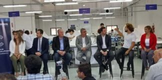 TN&Platex inauguró su planta de fabricación de big bags Ruben Dusso, Raul Jalil, Lisando Alvarez