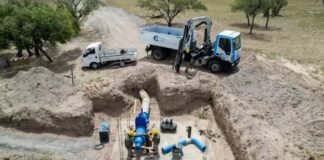 Acueducto Norte: continúa la instalación de nudos de válvulas