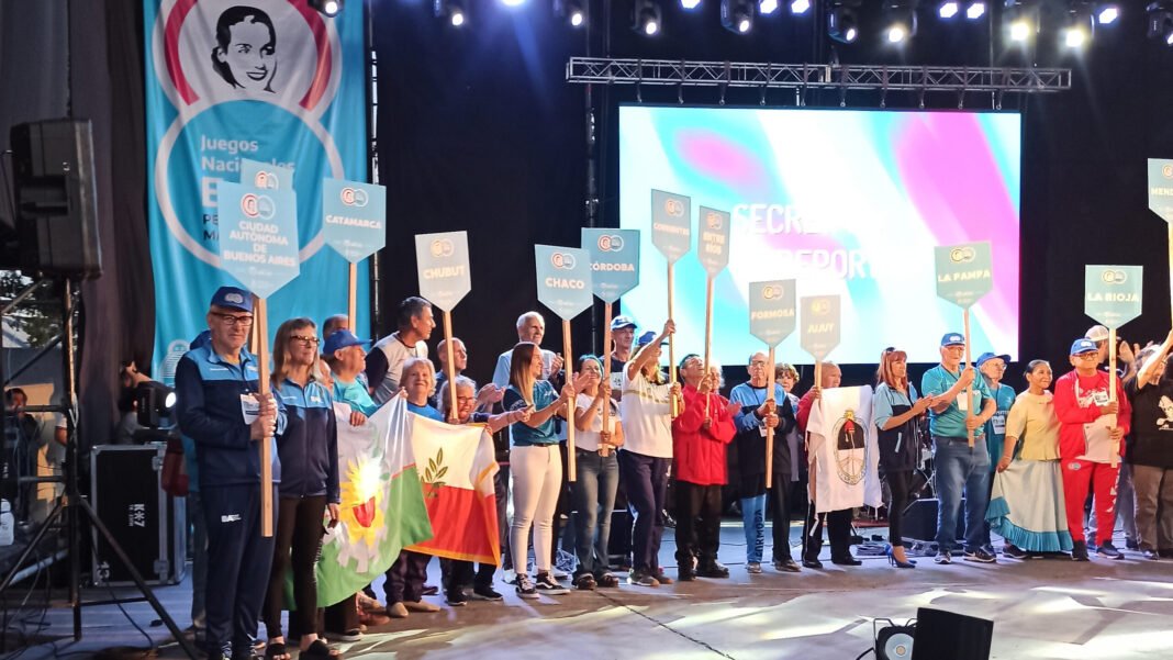 Comenzaron los Juegos Culturales Evita 2022 para Personas Mayores en San Luis