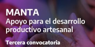 Continúa abierta la convocatoria de MANTA, el incentivo económico para artesanos y artesanas