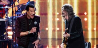 Dave Grohl y Lionel Richie, juntos en el show del Rock & Roll Hall of Fame