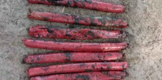 Preocupación: Hallan nueve cartuchos de dinamita en el dique El Jumeal