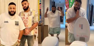 Drake le regaló inodoros de lujo a DJ Khaled por su cumpleaños