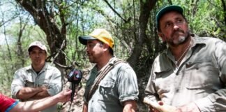Estos son los baqueanos que encontraron a Felipe Lezana en el paraje «El Hormiguero»