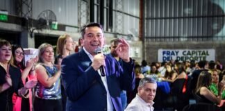 Gran cena y bono para los empleados de Fray Mamerto Esquiú