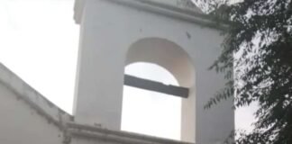 Increíble: robaron las campanas de una Iglesia