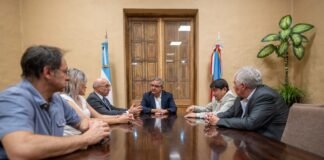 Jalil recibió a Mateo Martínez para avanzar en la formación de docentes para la carrera de Medicina