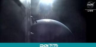 Misión Artemis I: la nave espacial Orion comparte la primera imagen de la Tierra en su viaje a la Luna