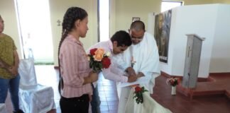 Primer casamiento en la capilla de la cárcel
