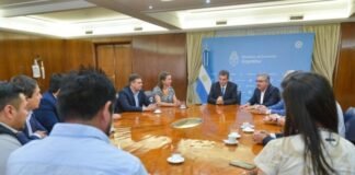 Raúl Jalil se reunió con el ministro Sergio Massa y el secretario Jorge Neme