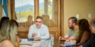 Raúl Jalil y el equipo de Gobierno analizaron el Presupuesto 2023