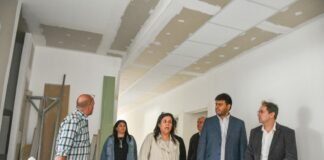 Recorrido por el avance de obra del nuevo Hospital de El Rodeo