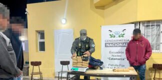 Viajaban hacia Catamarca con más de 19 kilos de marihuana