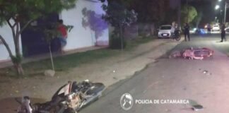 Dos heridos en un grave choque entre motociclistas
