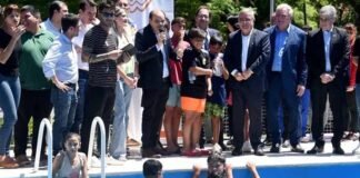 Gustavo Saadi: «A pesar de la situación, pudimos hacer cientos de obras» Gustavi Saadi, Raul Jalil, Ruben Dusso