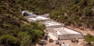 La obra del Santuario de la Virgen del Valle avanzó un 70%
