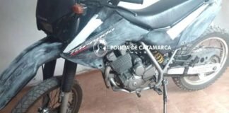 En un allanamiento, recuperaron una moto