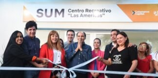 Con una gran fiesta, se inauguró el SUM “Centro Recreativo, Las Américas”