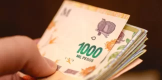 Cronograma de pago por única vez de $20.000