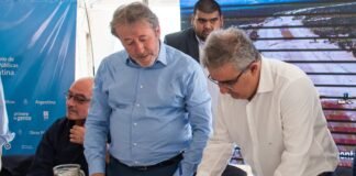 El Gobernador firmó convenios con Vialidad Nacional para obras en rutas nacionales 40 y 60