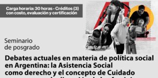 Facultad de Humanidades: actividades por el Día del Trabajo Social