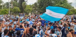 Galeria del festejo en el centro capitalino