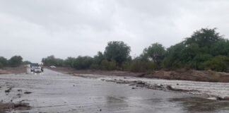 INTENSAS LLUVIAS: Interrumpido por RN 40, en Belén el tránsito y precaución por RN 40, en Santa María
